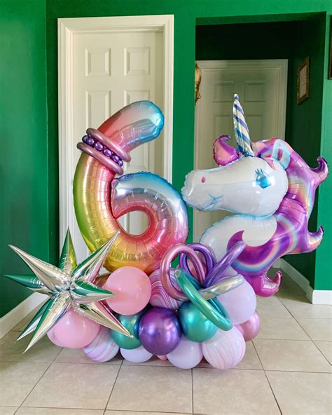 unicorn balloon decor